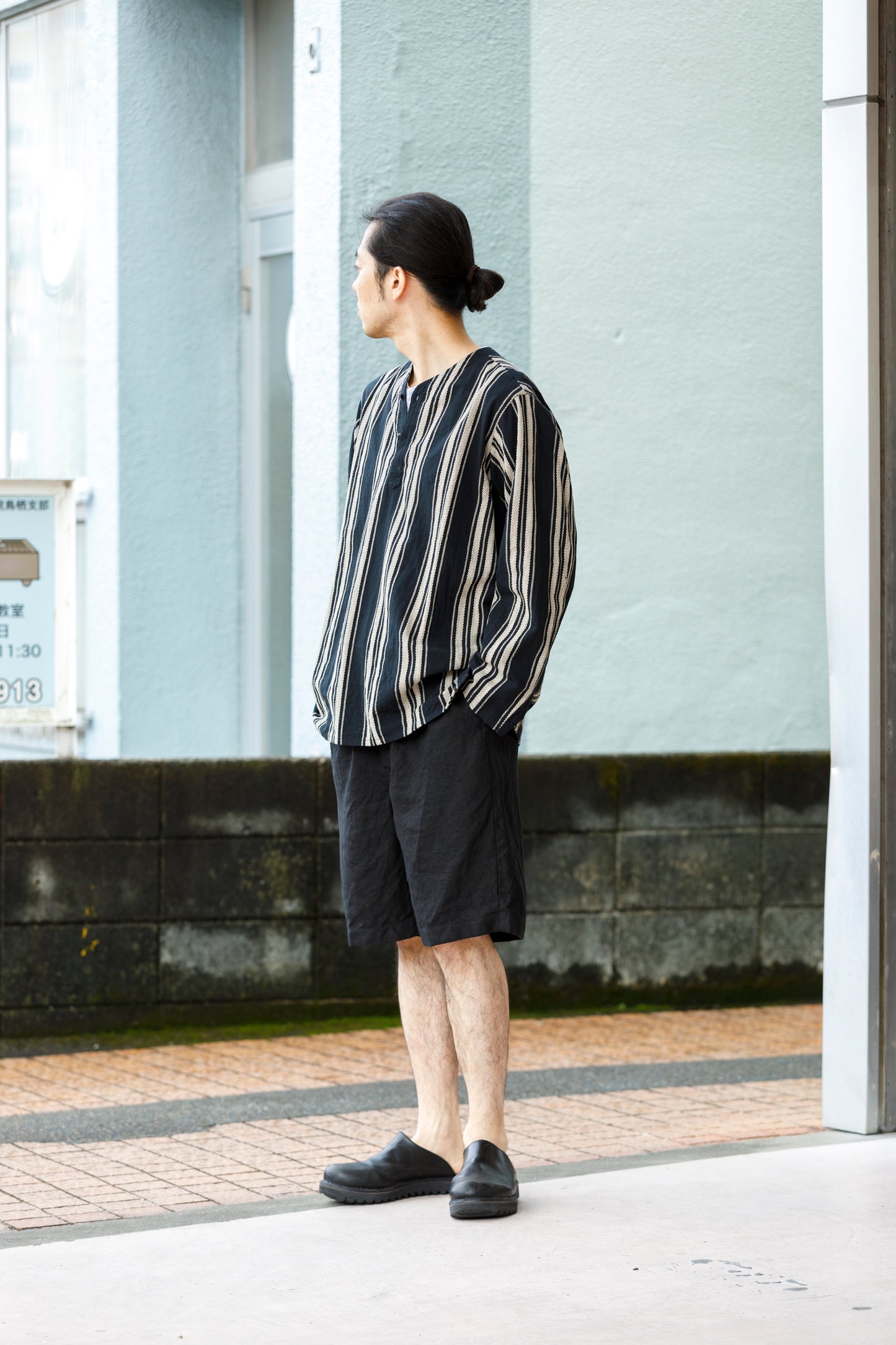 MOJITO SLEEPING SHIRTS 1954_embroidery - Blk
