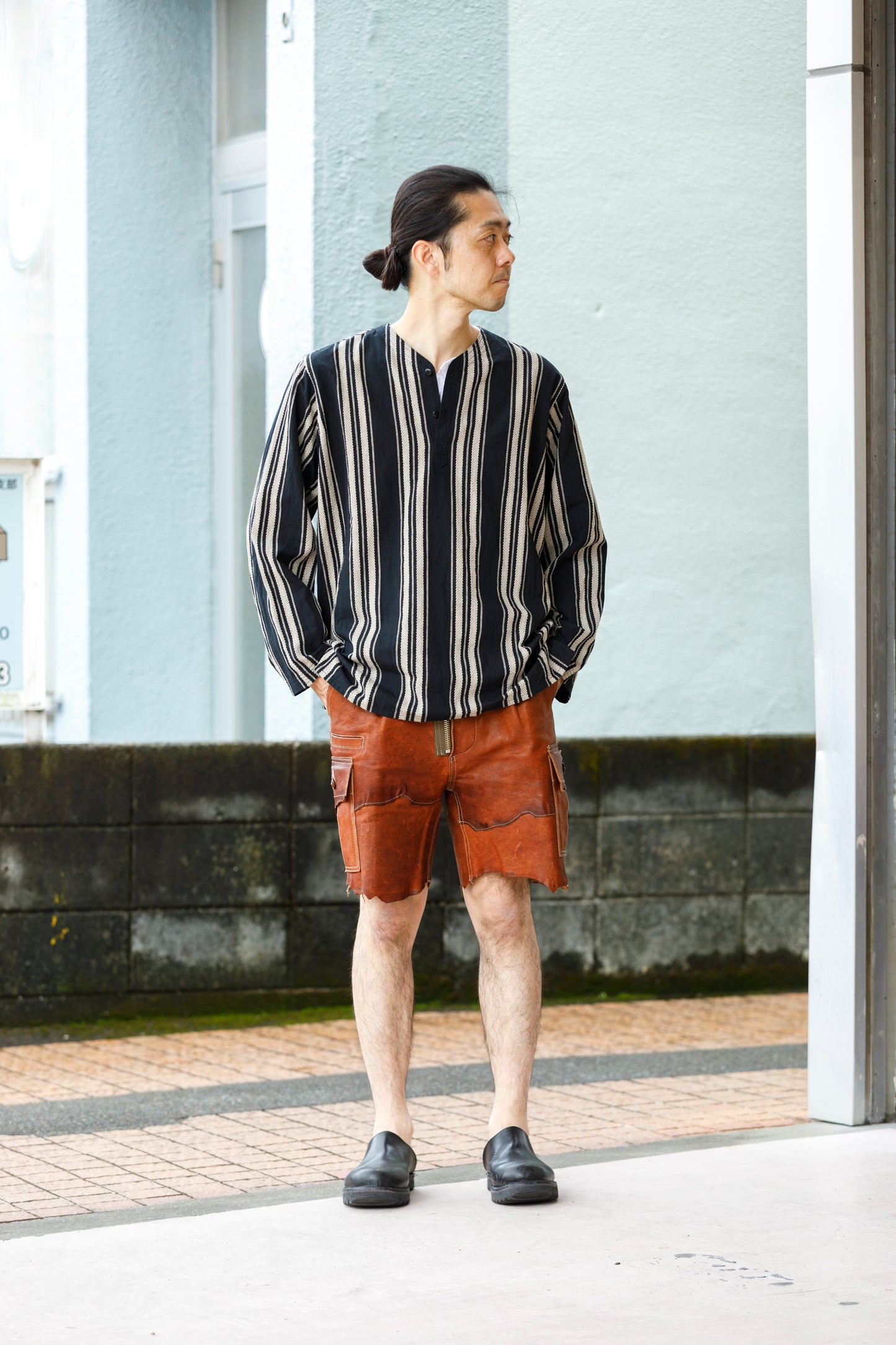 MOJITO SLEEPING SHIRTS 1954_embroidery - Blk