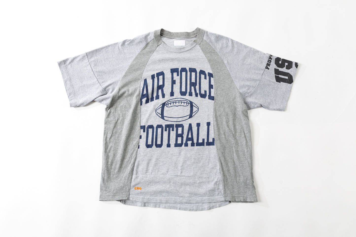 CHANGES CH1070 Remake Raglan sleeve T - Gray