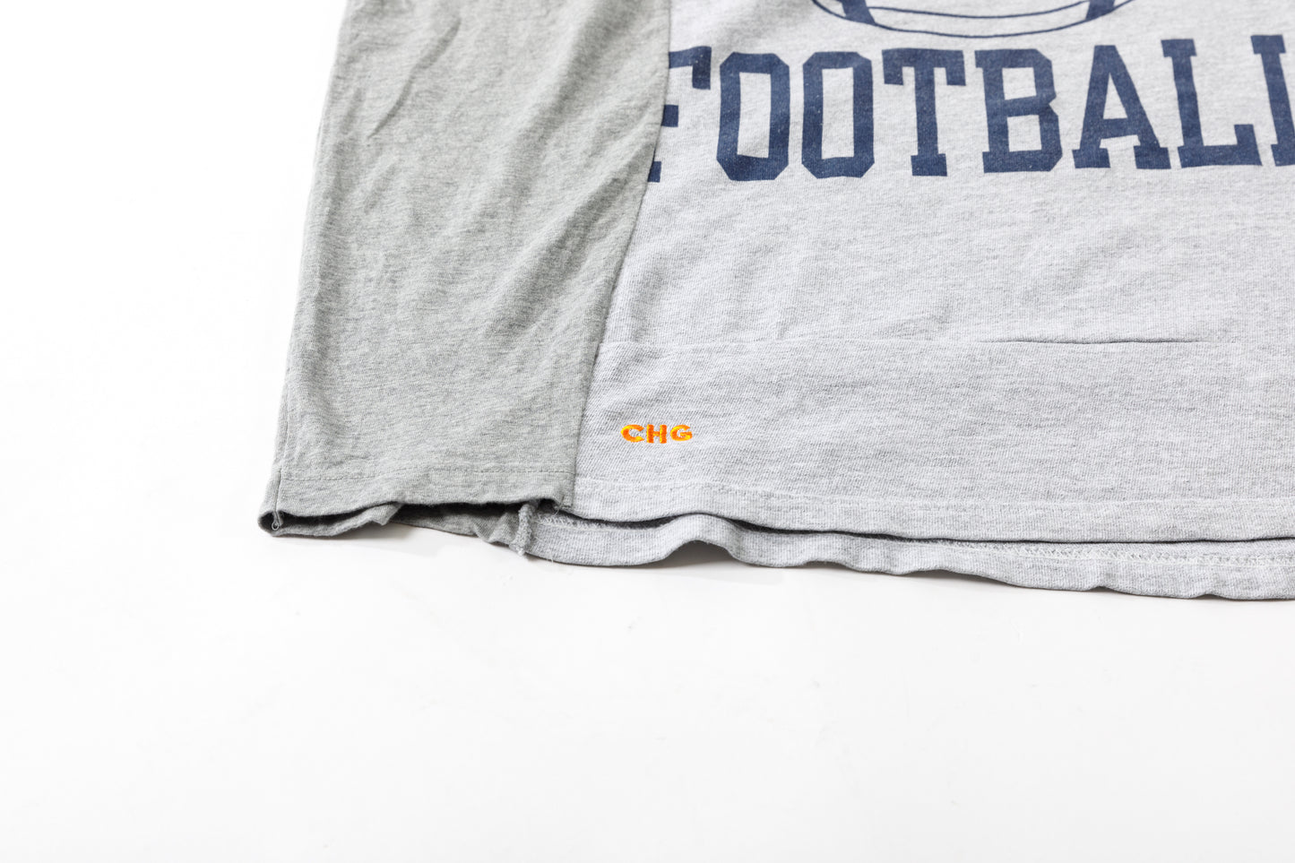 CHANGES CH1070 Remake Raglan sleeve T - Gray