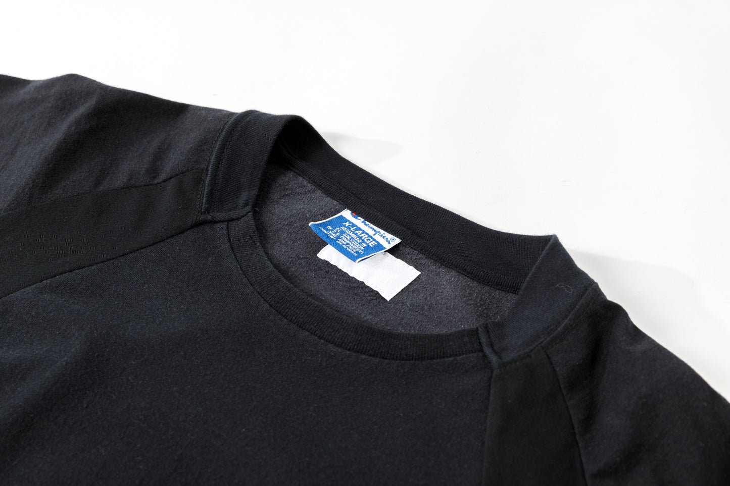 CHANGES CH1070 Remake Raglan sleeve T - Black