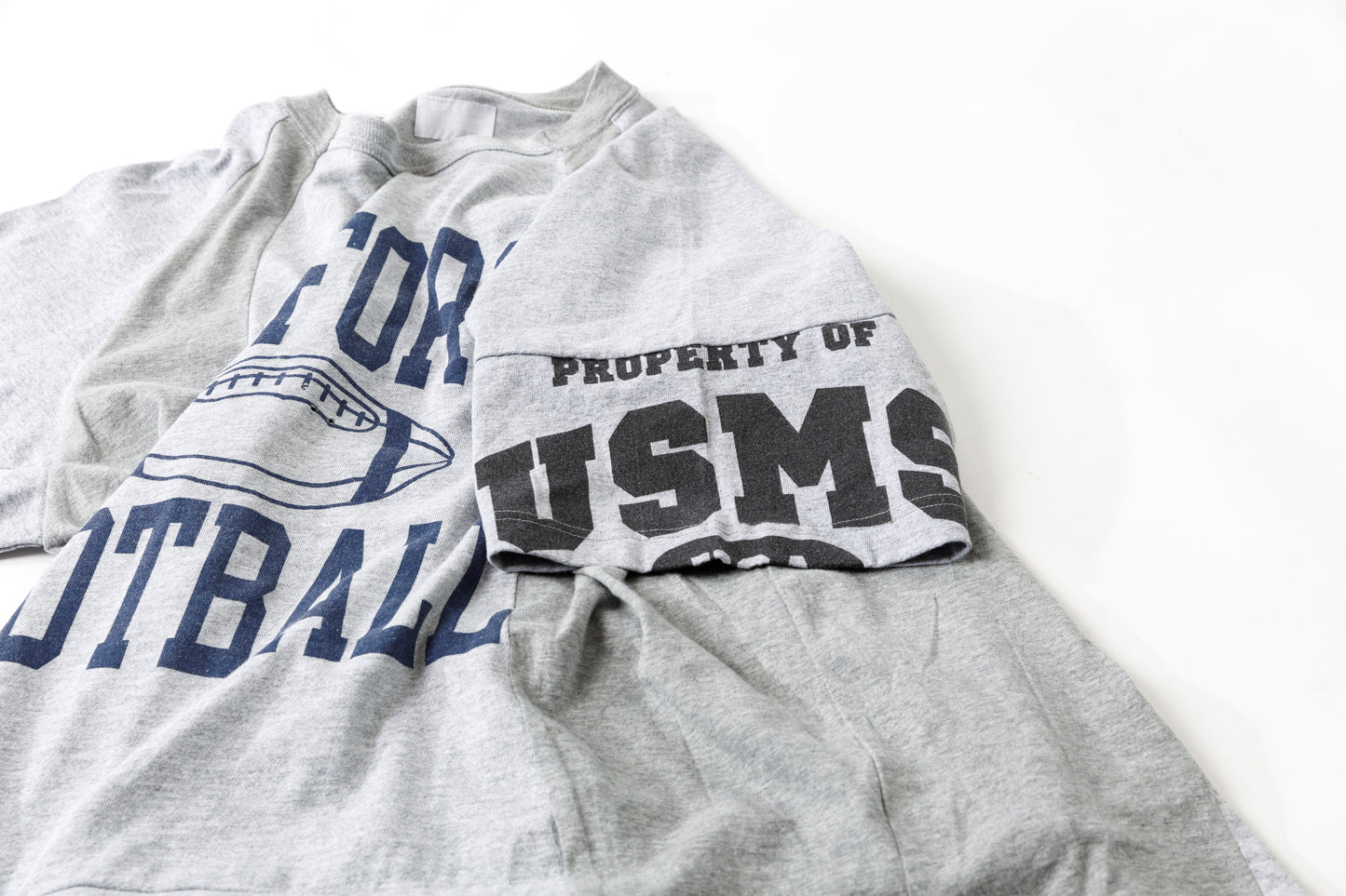 CHANGES CH1070 Remake Raglan sleeve T - Gray
