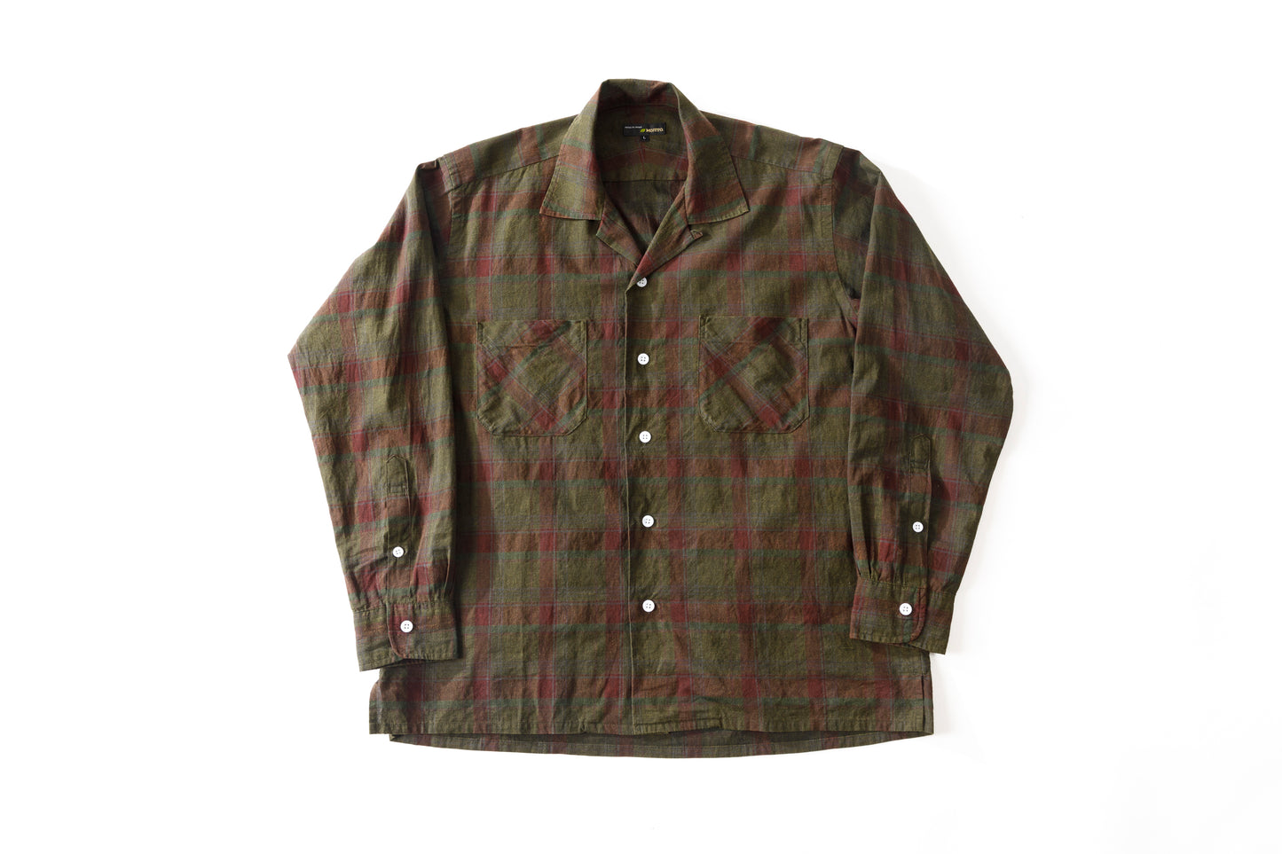 MOJITO ABSHINTH SHIRT_墨汁コーティング - Black