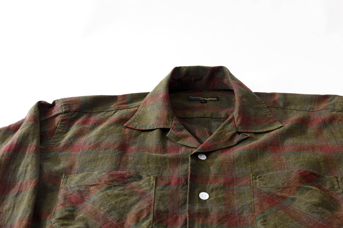 MOJITO ABSHINTH SHIRT_墨汁コーティング - Black