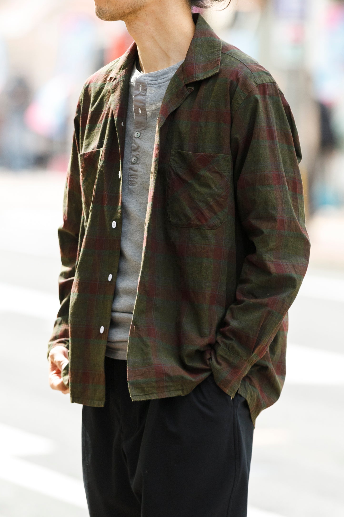 MOJITO ABSHINTH SHIRT_墨汁コーティング - Black