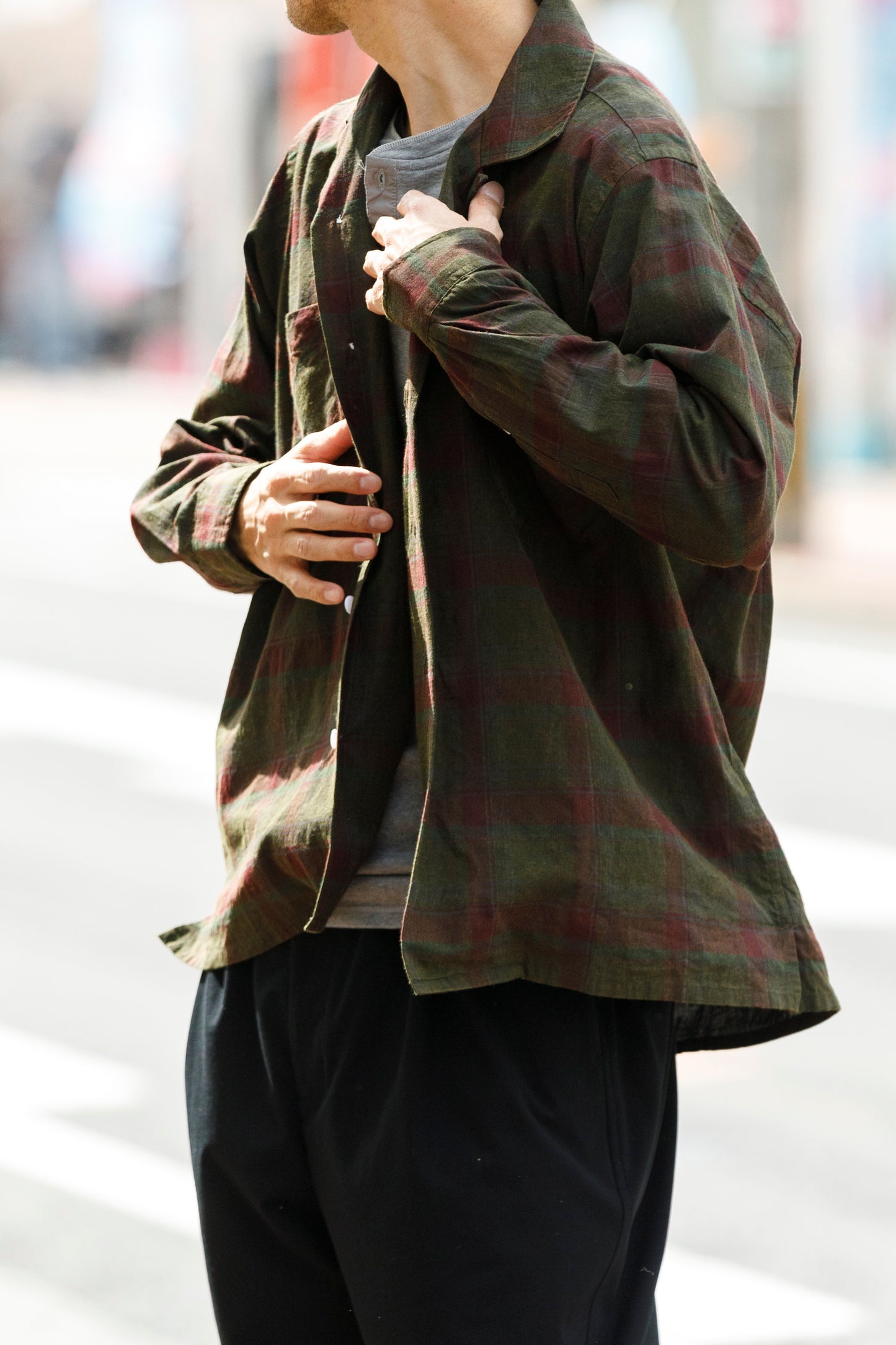 MOJITO ABSHINTH SHIRT_墨汁コーティング - Black