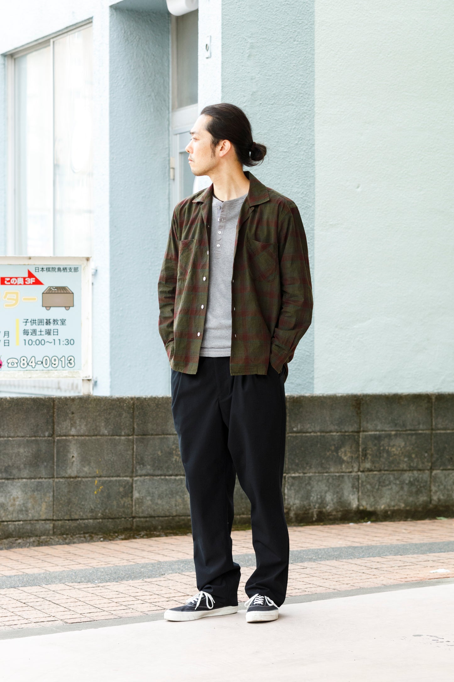 MOJITO ABSHINTH SHIRT_墨汁コーティング - Black
