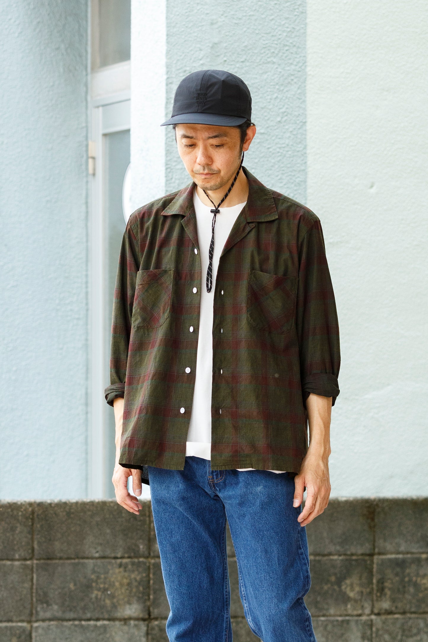 MOJITO ABSHINTH SHIRT_墨汁コーティング - Black