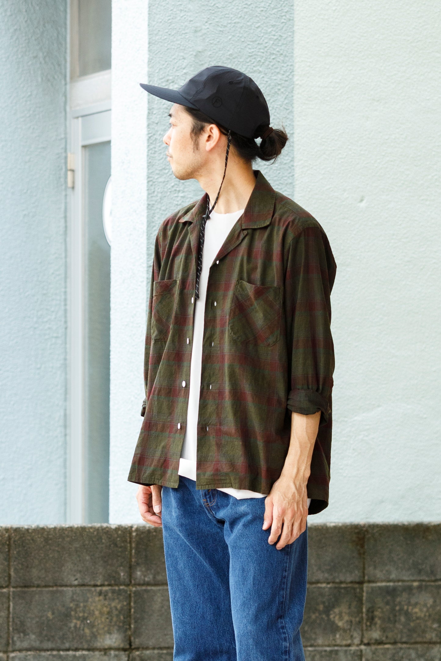 MOJITO ABSHINTH SHIRT_墨汁コーティング - Black