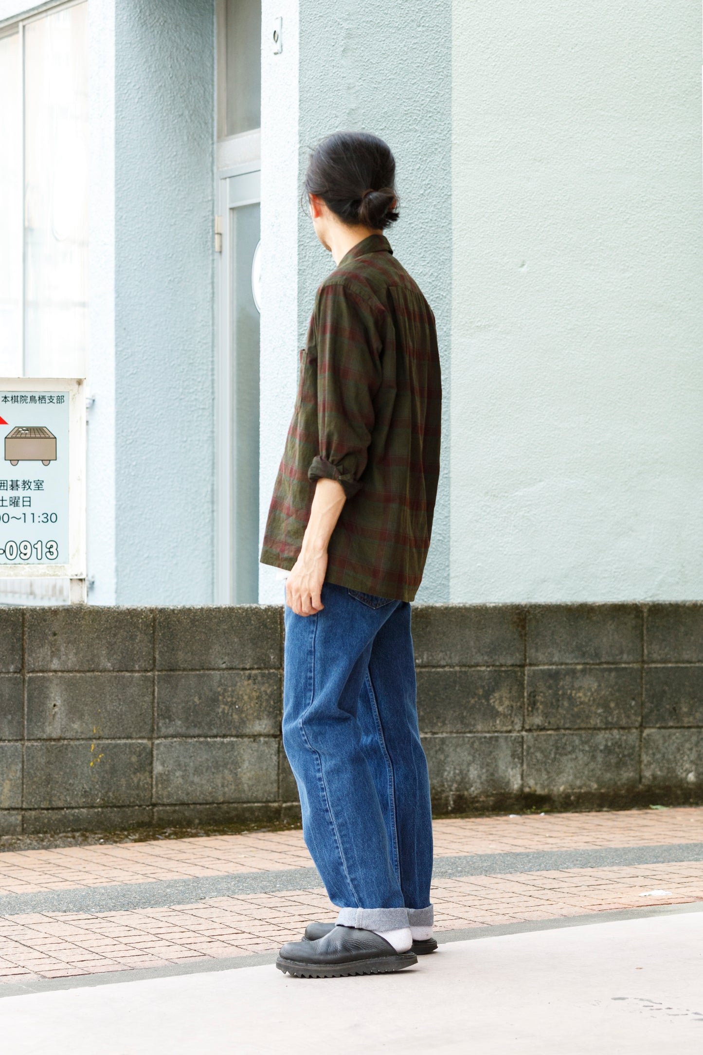 MOJITO ABSHINTH SHIRT_墨汁コーティング - Black