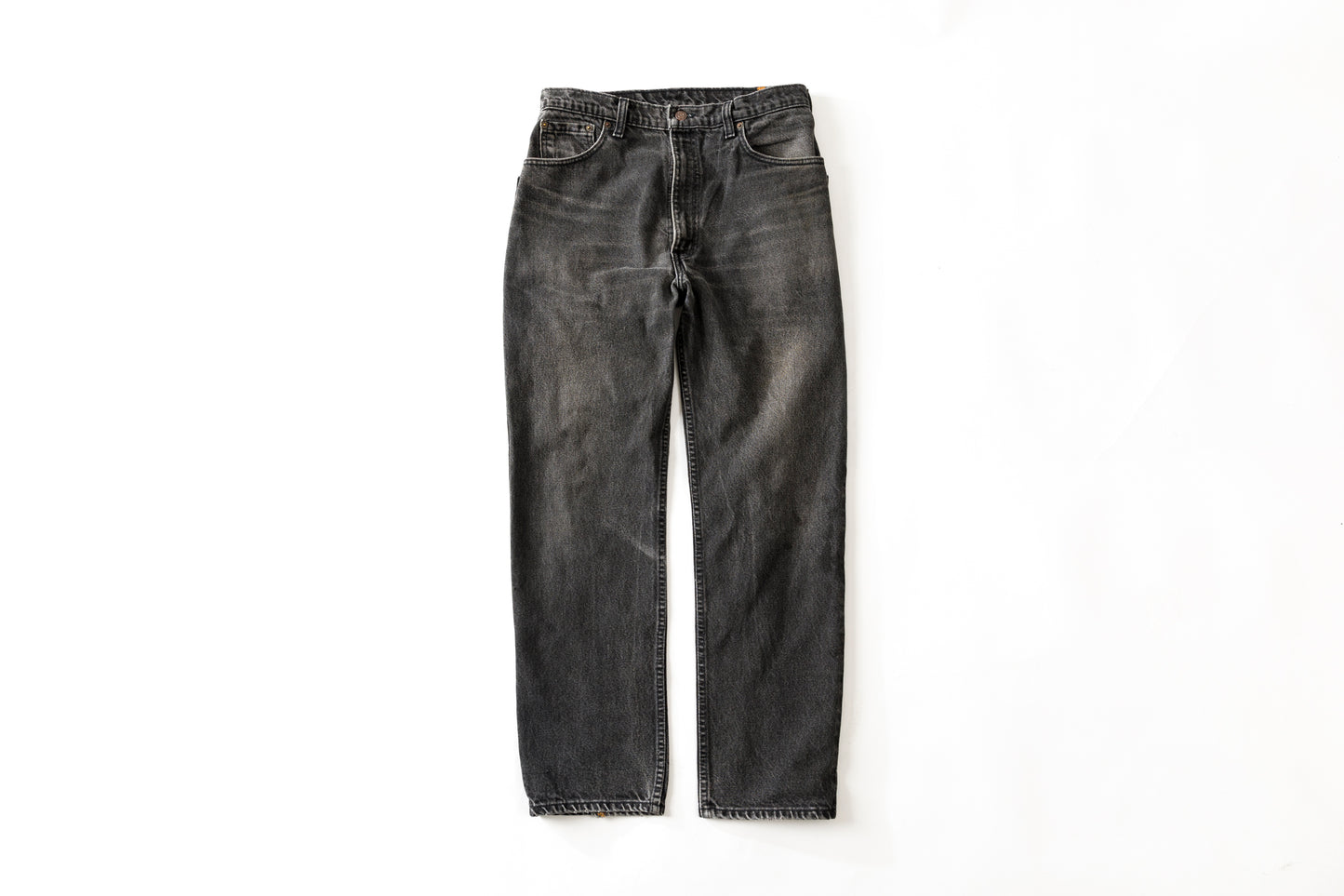 CHANGES CH4083 Remake Denim Pants - BLACK