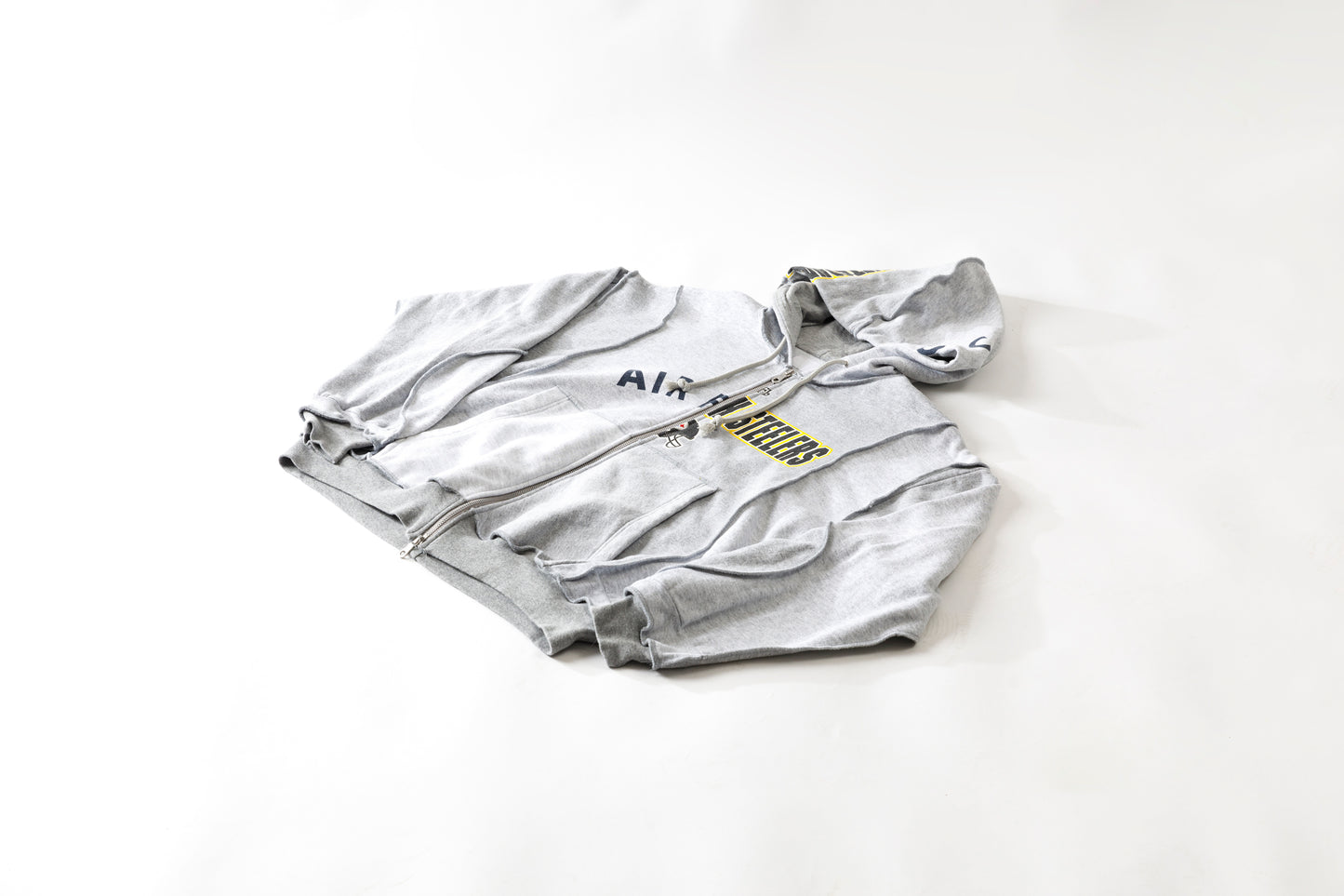CHANGES CH2017 Remake Zip Hoodie - GRAY