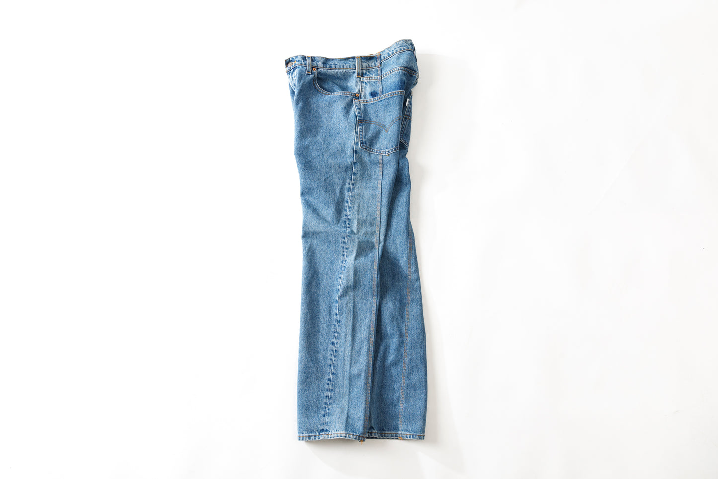 CHANGES CH4083 Remake Denim Pants - INDIGO
