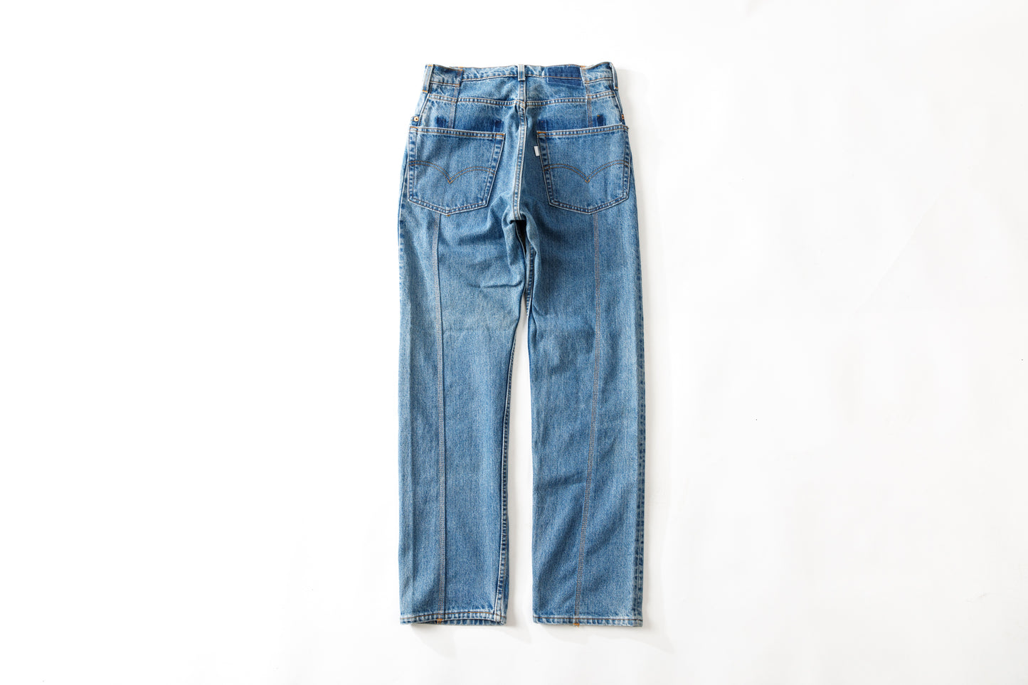CHANGES CH4083 Remake Denim Pants - INDIGO