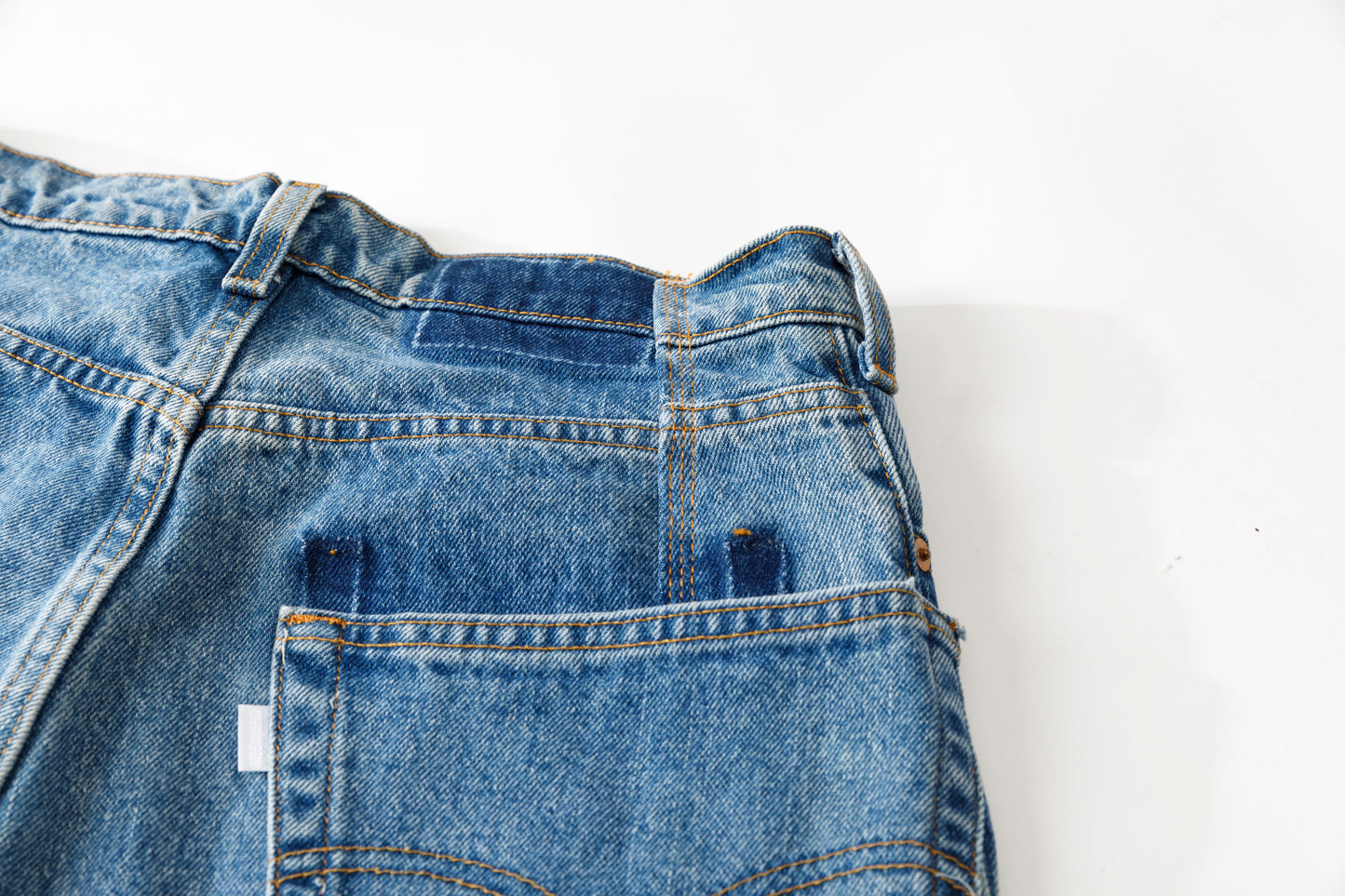 CHANGES CH4083 Remake Denim Pants - INDIGO