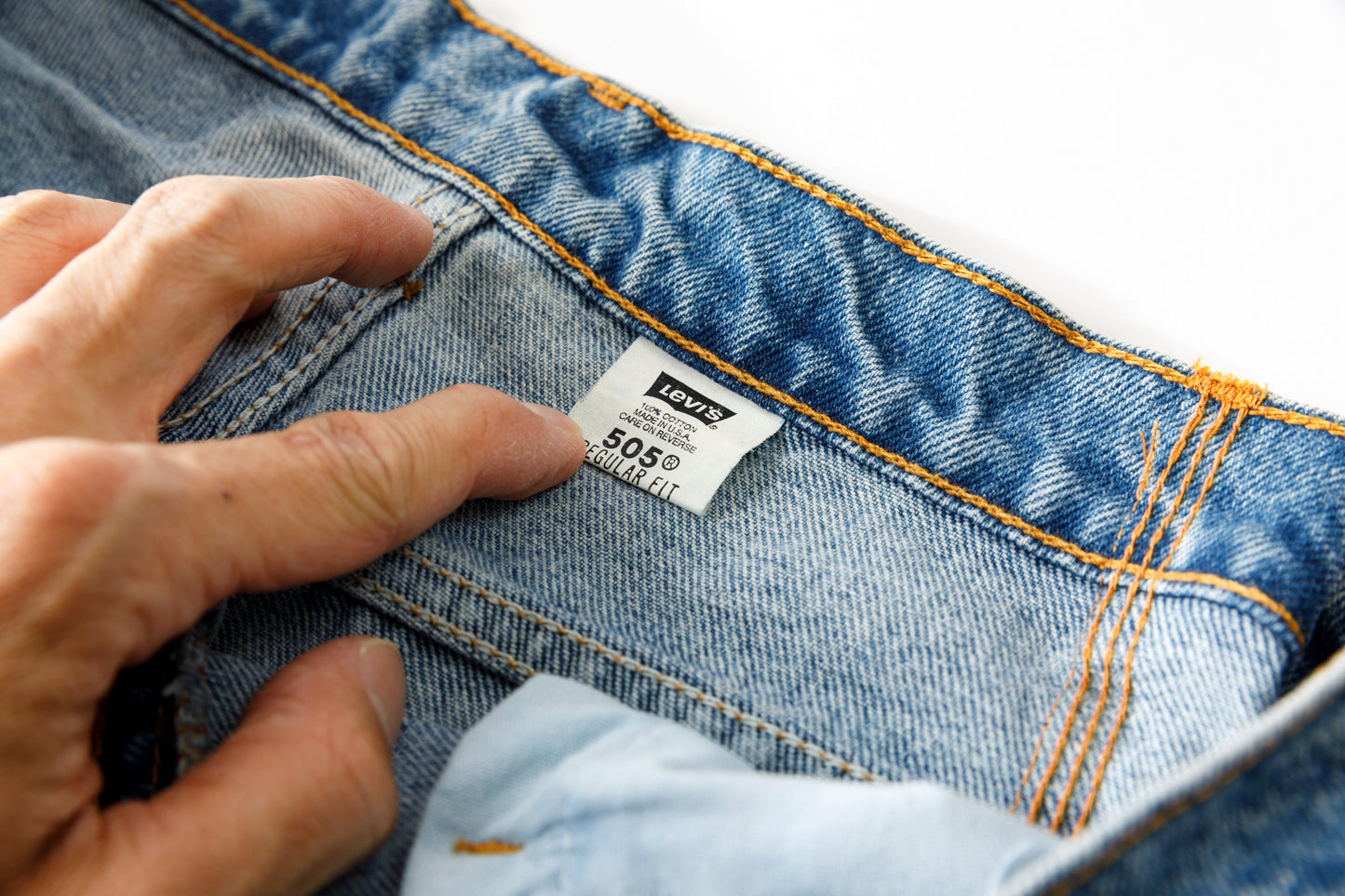 CHANGES CH4083 Remake Denim Pants - INDIGO