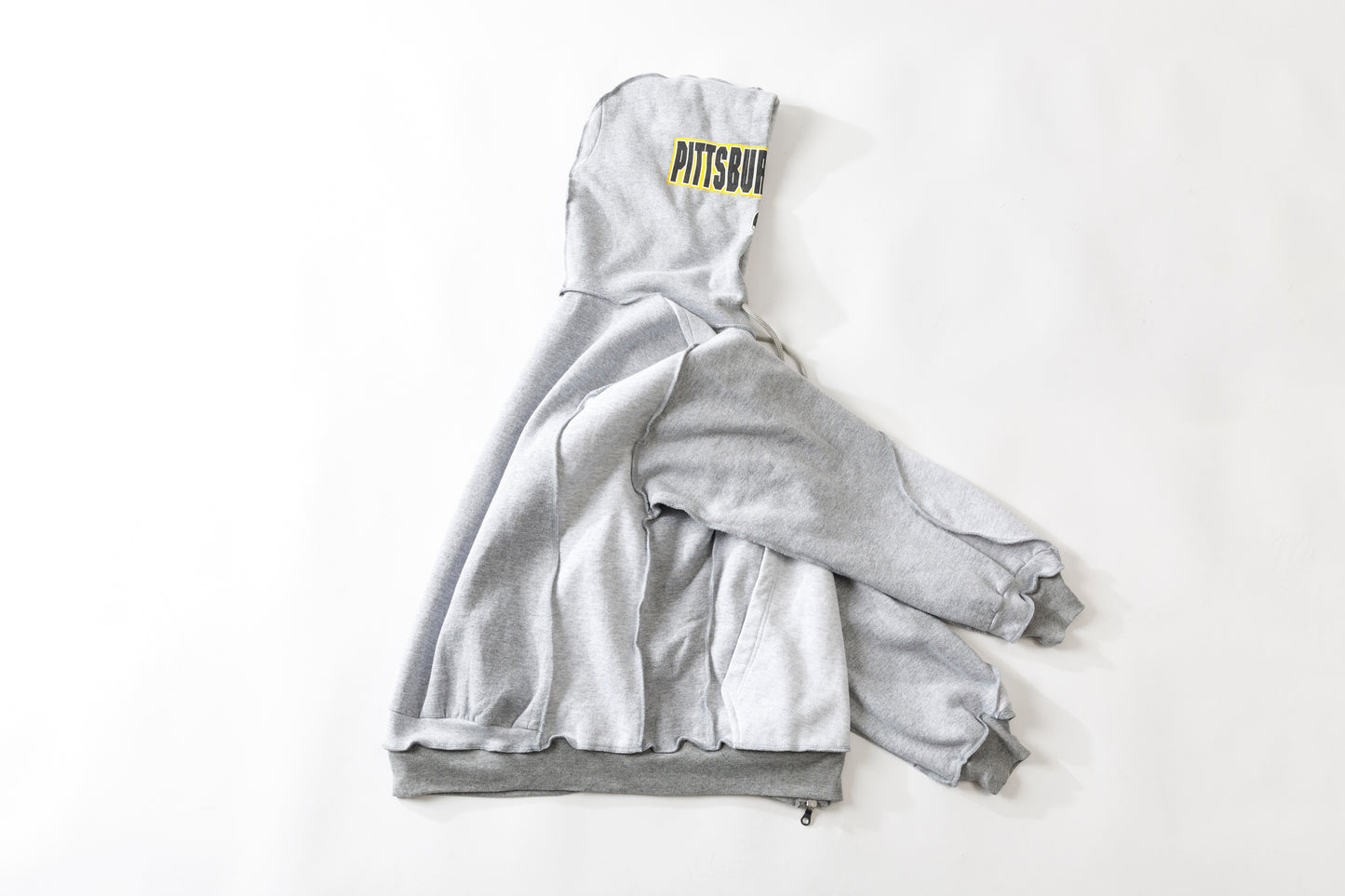 CHANGES CH2017 Remake Zip Hoodie - GRAY