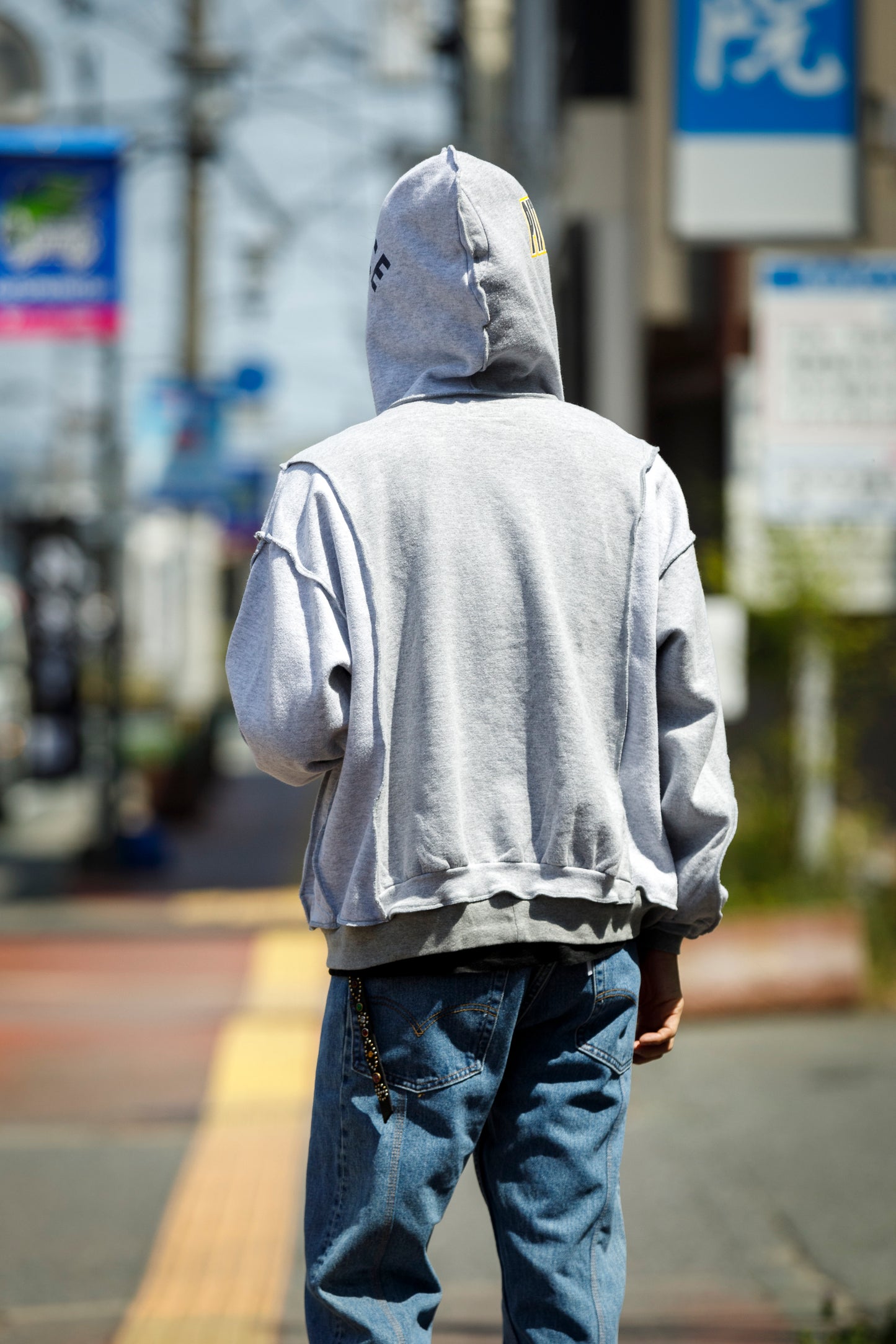 CHANGES CH2017 Remake Zip Hoodie - GRAY