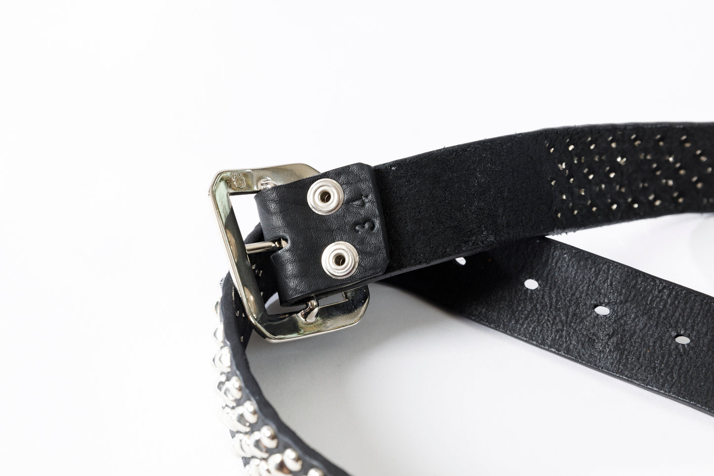 Willow Pants R-012 Studs Belt - Black