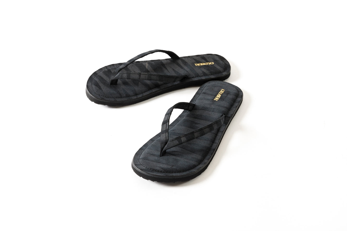 Kamelia shoes Leather suede sandals - Black