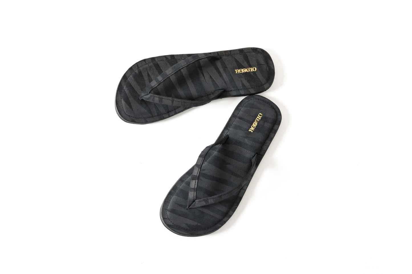 Kamelia shoes Leather suede sandals - Black