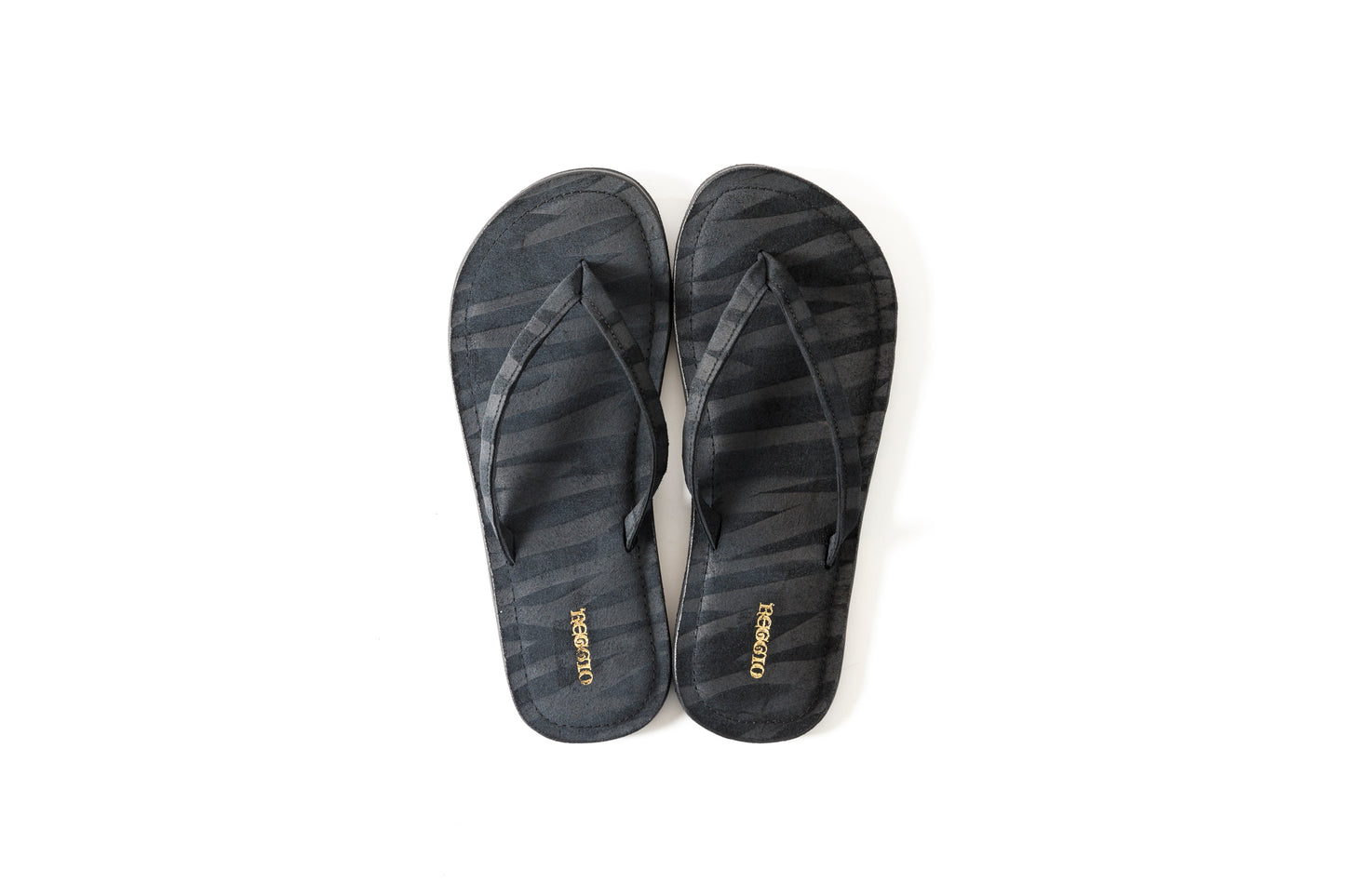 Kamelia shoes Leather suede sandals - Black