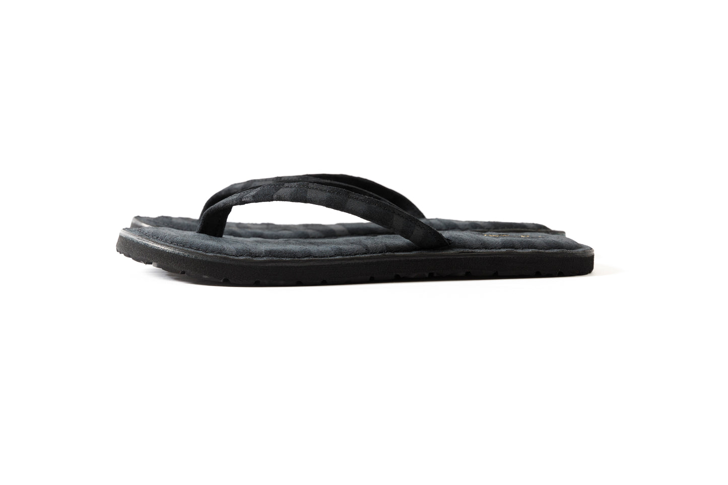 Kamelia shoes Leather suede sandals - Black