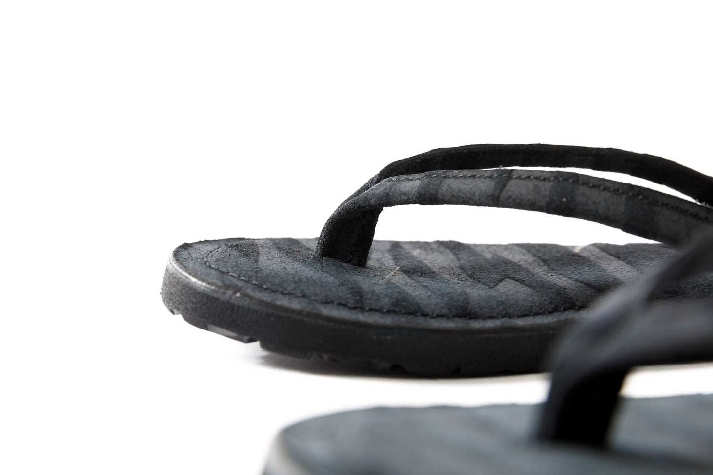 Kamelia shoes Leather suede sandals - Black
