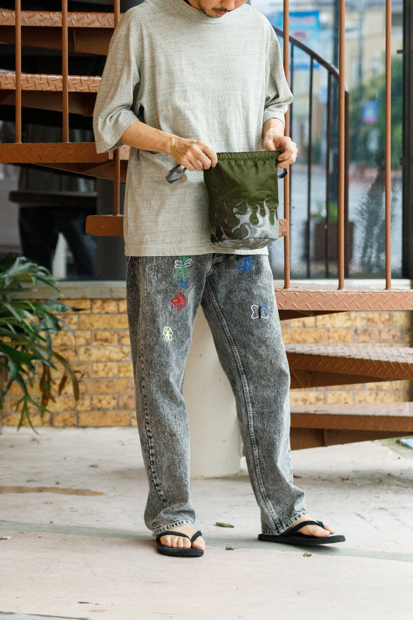 ink FIRE FRAME - Khaki *Exclusive model