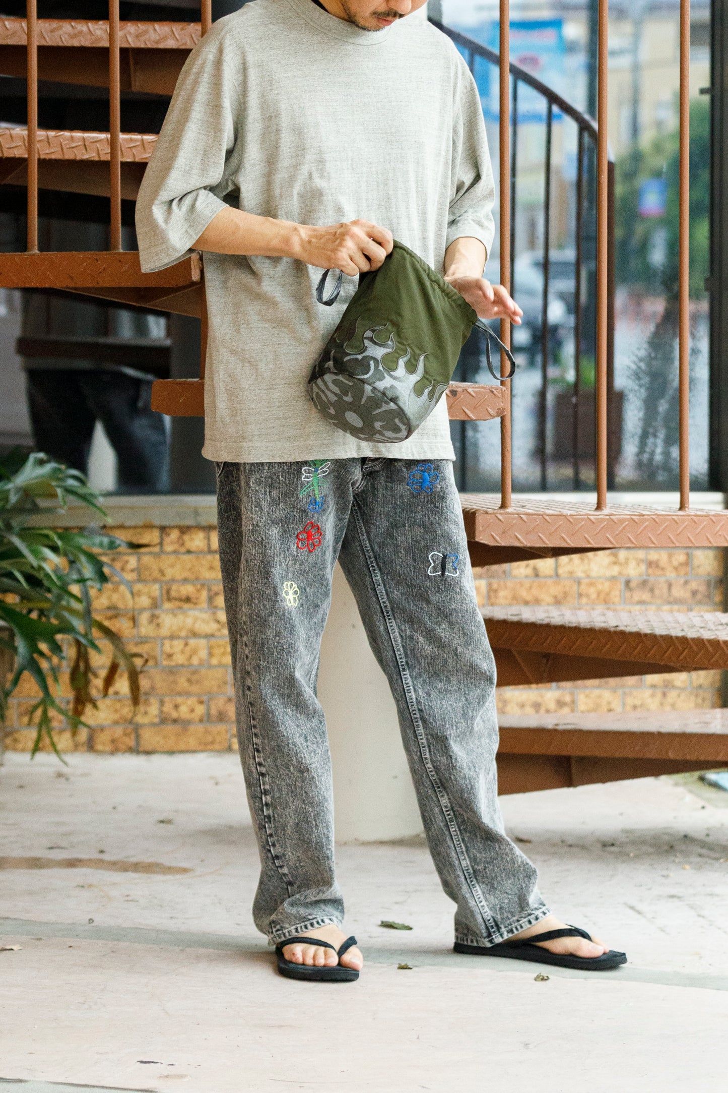 ink FIRE FRAME - Khaki *Exclusive model