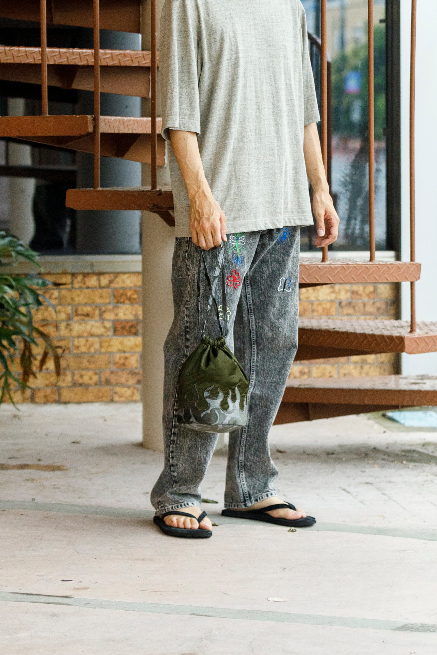 ink FIRE FRAME - Khaki *Exclusive model