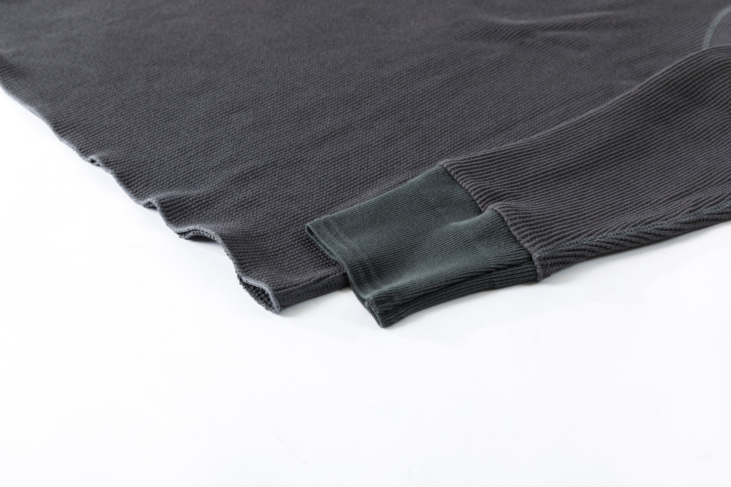 WONDER ROOM WWA-001 "WAFFLE" l/s waffle thermal tee - V gray