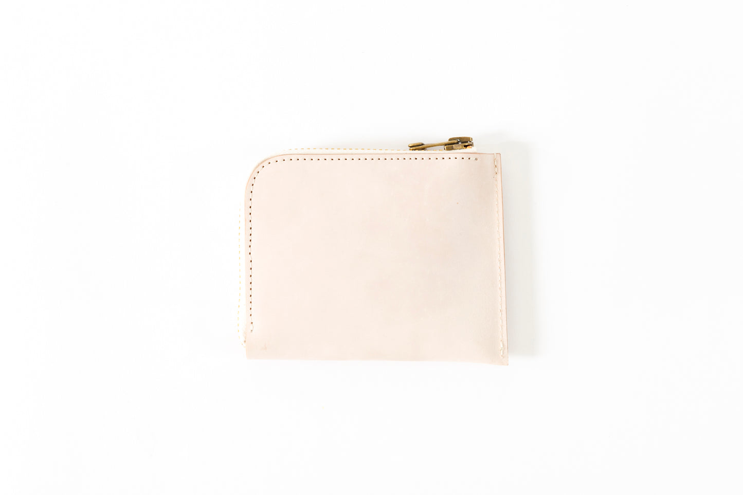AMIACALVA AK043 CORDOVAN SHORT WALLET - Natural