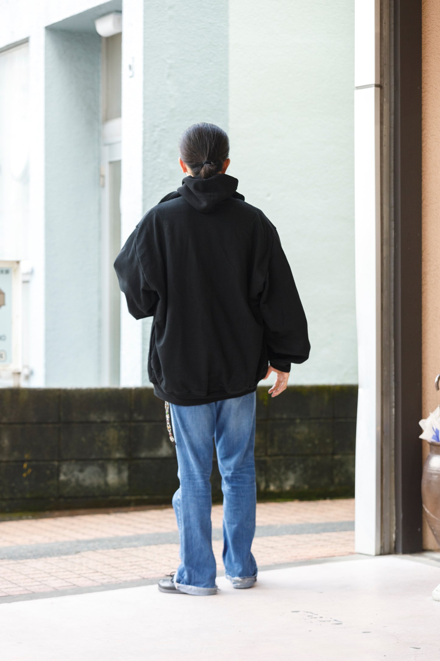 WONDER ROOM WWH-005 "WHALE" Flight Jacket - Black