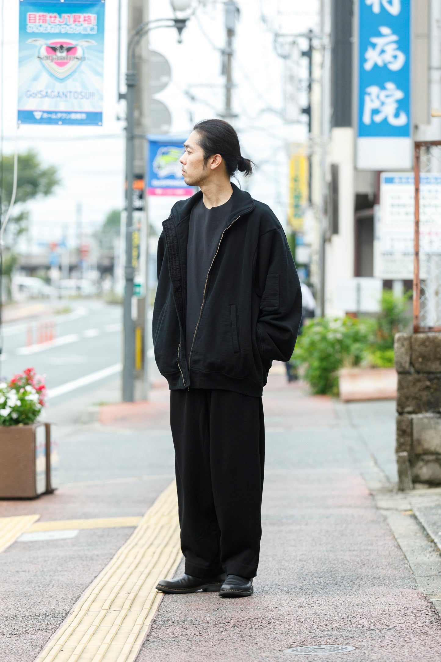 WONDER ROOM WWH-005 "WHALE" Flight Jacket - Black