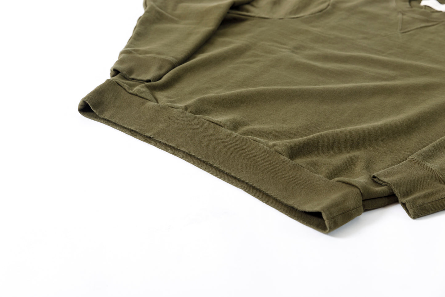 WONDER ROOM WWH-002 "WHALE" Crewneck Sweat - Olive