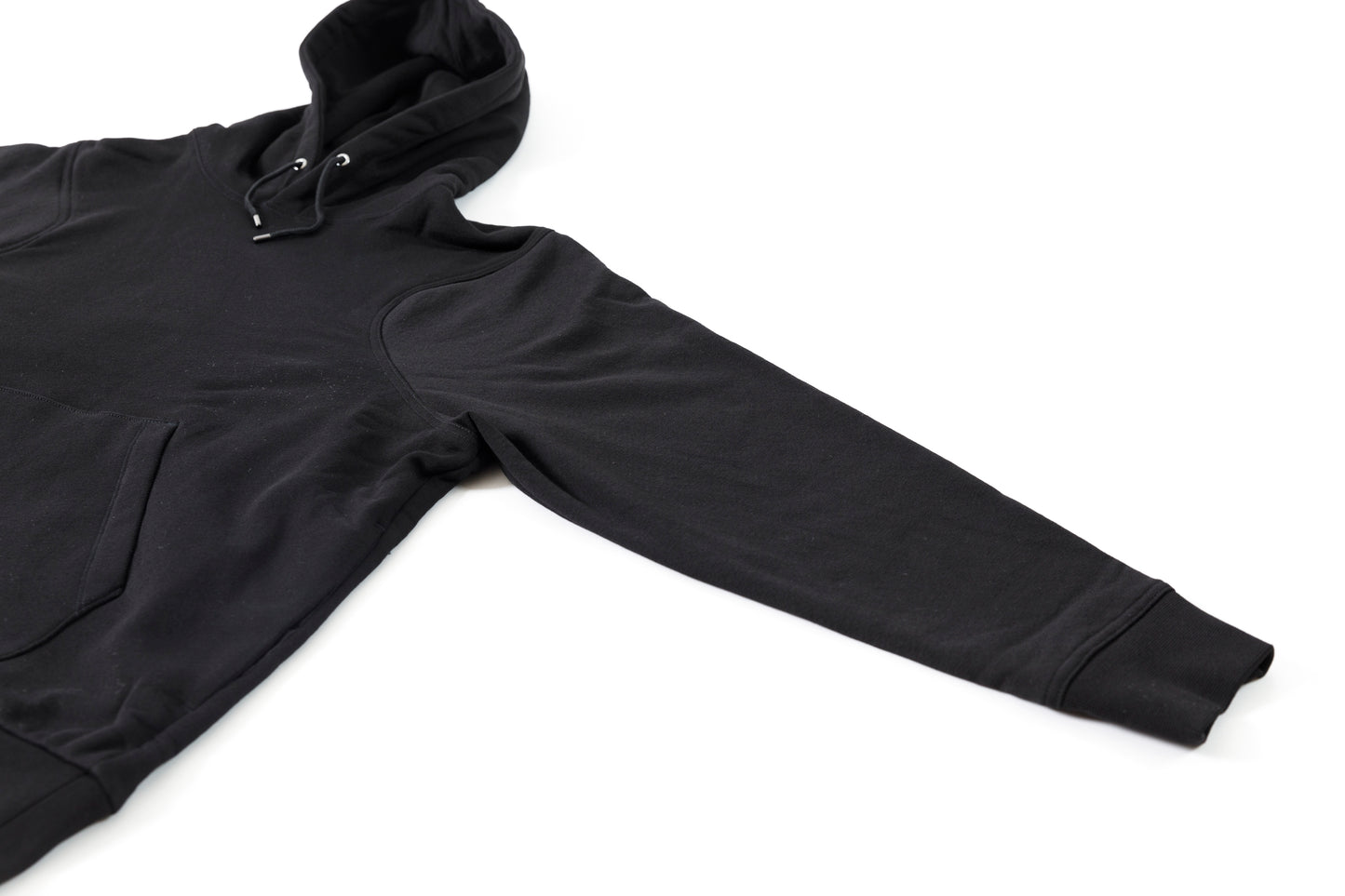 WONDER ROOM / WEG-001 "EGG" Double pocket hoodie - Black