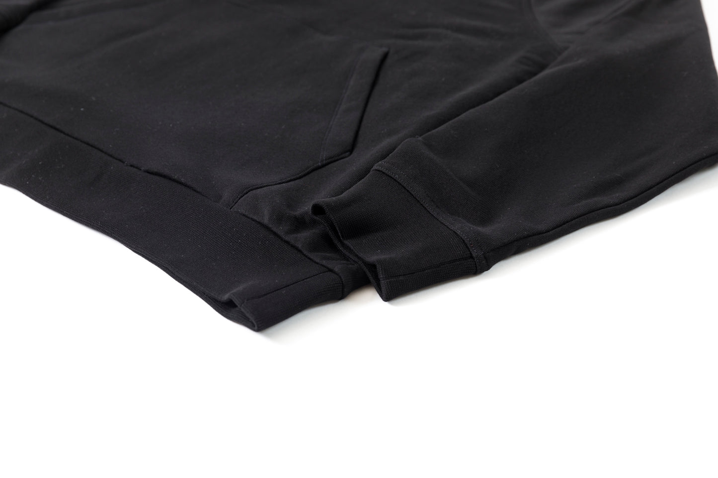 WONDER ROOM / WEG-001 "EGG" Double pocket hoodie - Black