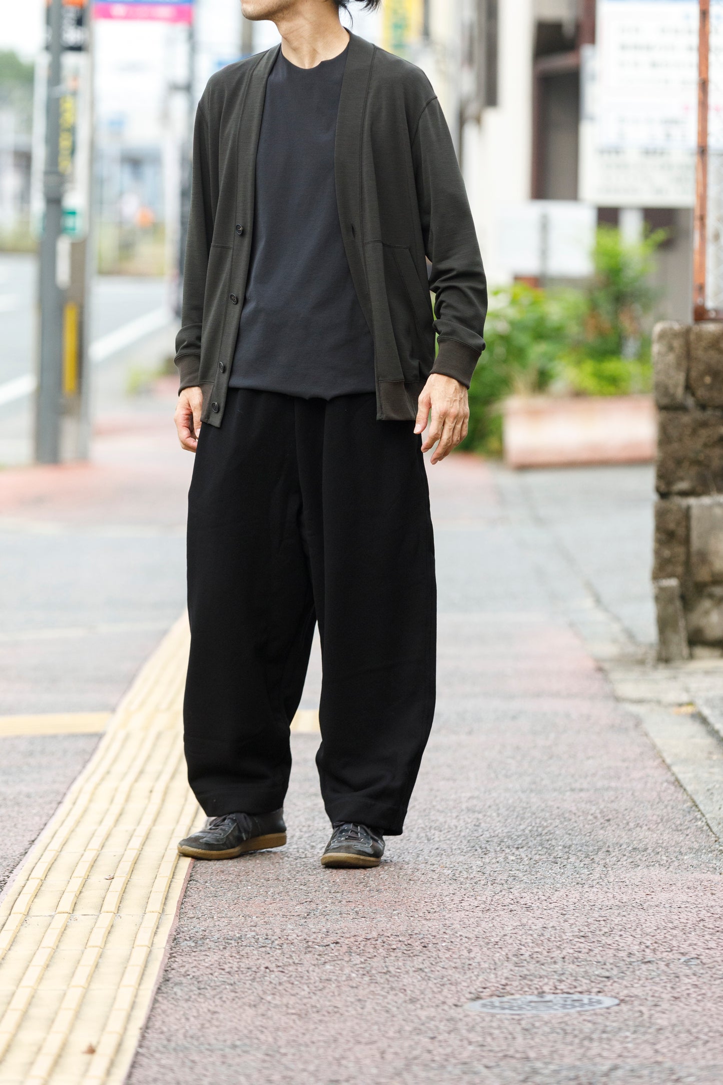 WONDER ROOM / WEG-003 "EGG" Sweat Slacks - Black
