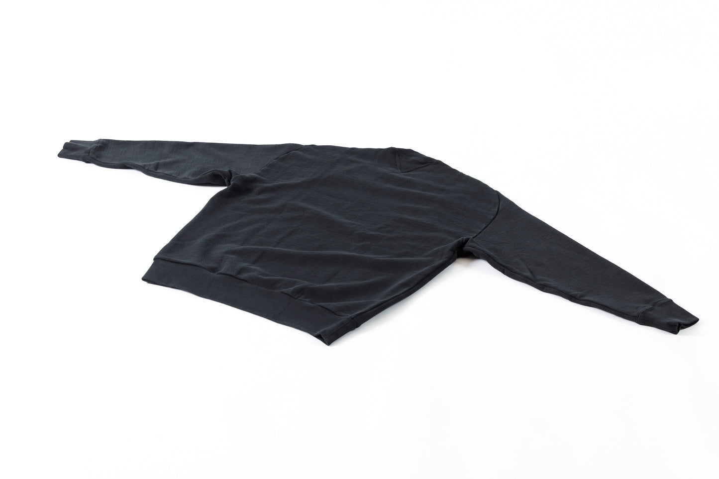 WONDER ROOM WWH-002 "WHALE" Crewneck Sweat - Black