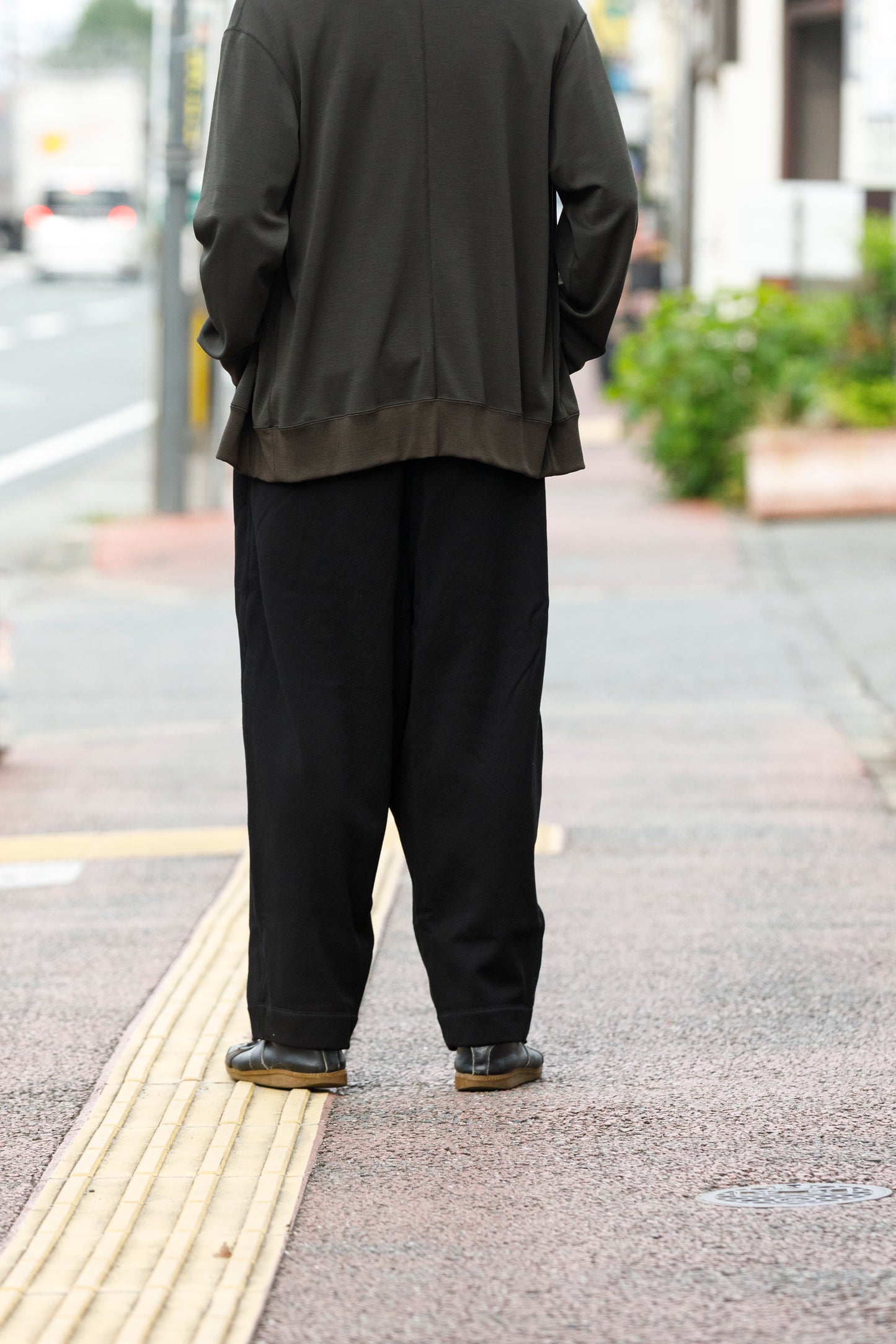 WONDER ROOM / WEG-003 "EGG" Sweat Slacks - Black