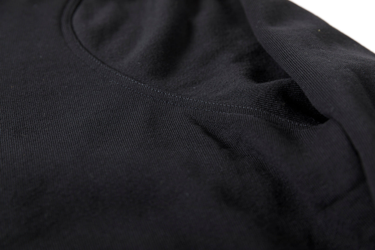 WONDER ROOM / WEG-001 "EGG" Double pocket hoodie - Black