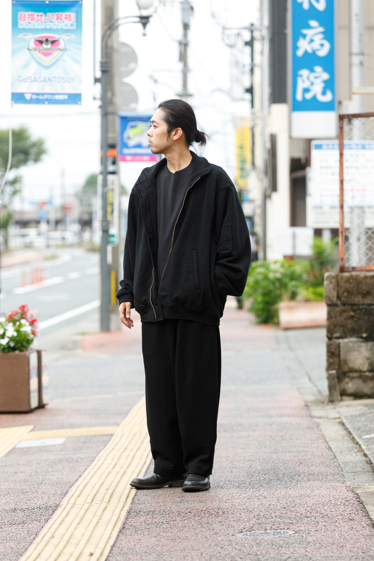 WONDER ROOM / WEG-003 "EGG" Sweat Slacks - Black