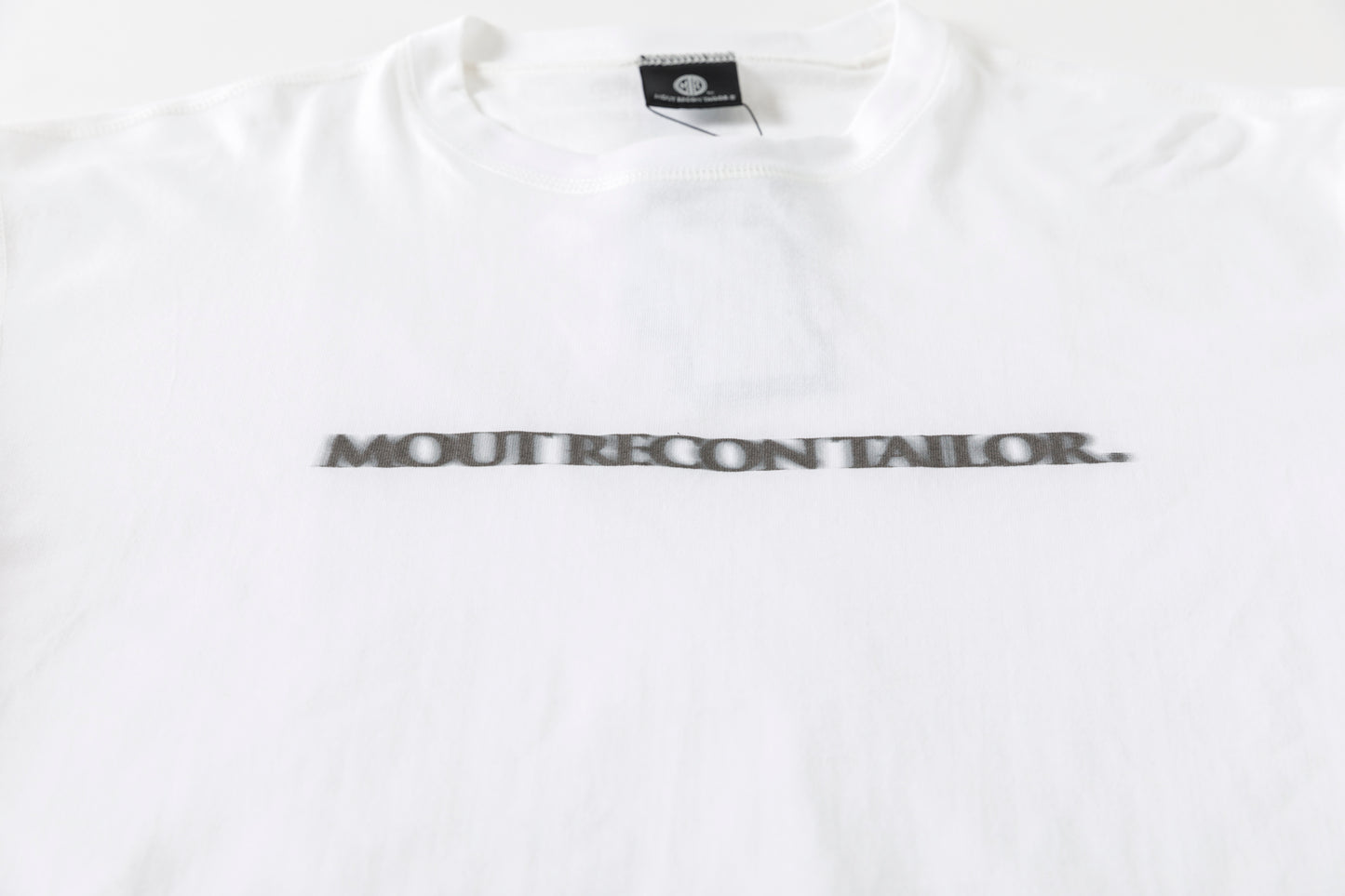 MOUT RECON TAILOR / MT1810 BLUR LOGO LONG SLEEVE T-SHIRT - White