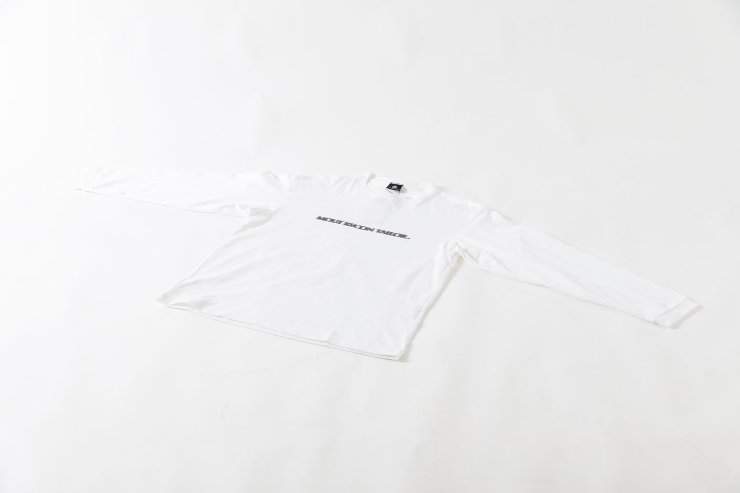 MOUT RECON TAILOR / MT1810 BLUR LOGO LONG SLEEVE T-SHIRT - White