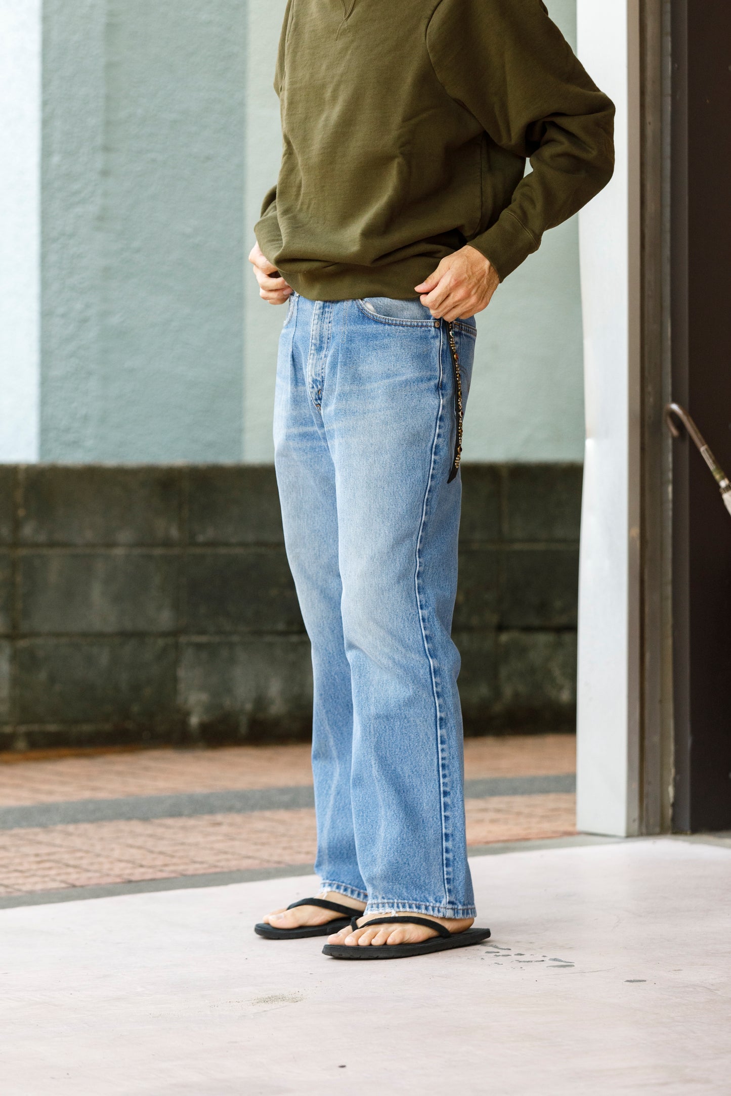 CHANGES / CH4041 Remake Denim Pants - Type A