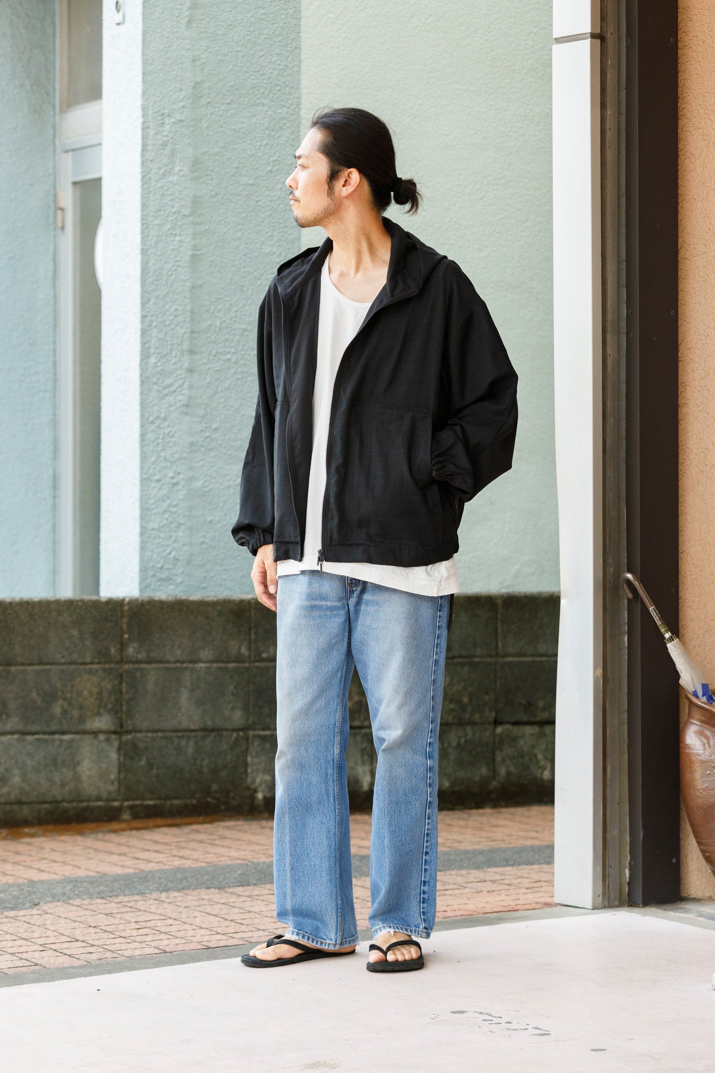 CHANGES / CH5053 Remake Hoodie(Slacks Type)