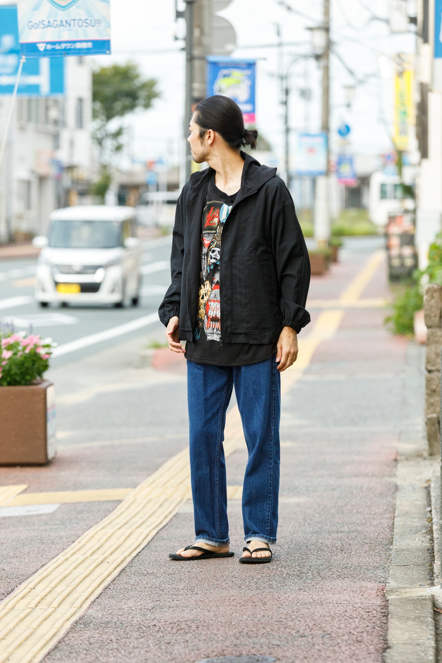 CHANGES / CH5053 Remake Hoodie(Slacks Type)