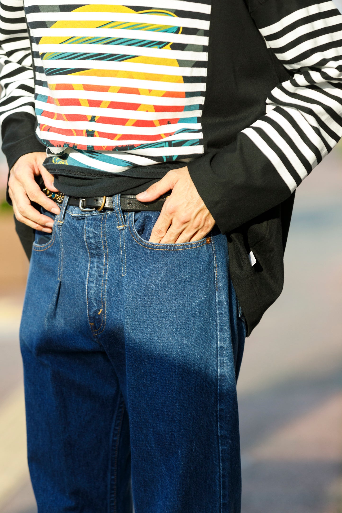 CHANGES / CH4041 Remake Denim Pants - Type B