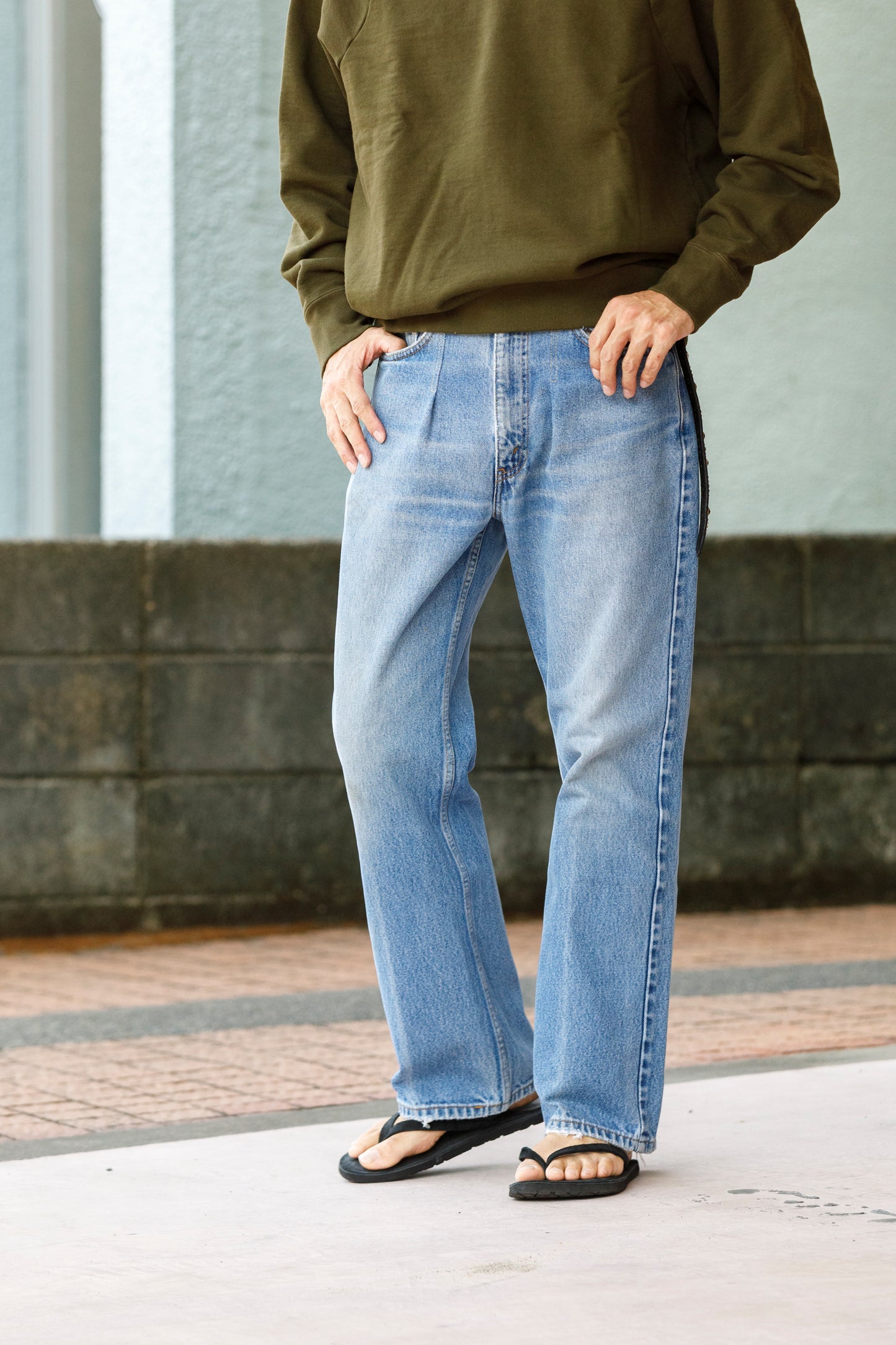 CHANGES / CH4041 Remake Denim Pants - Type A